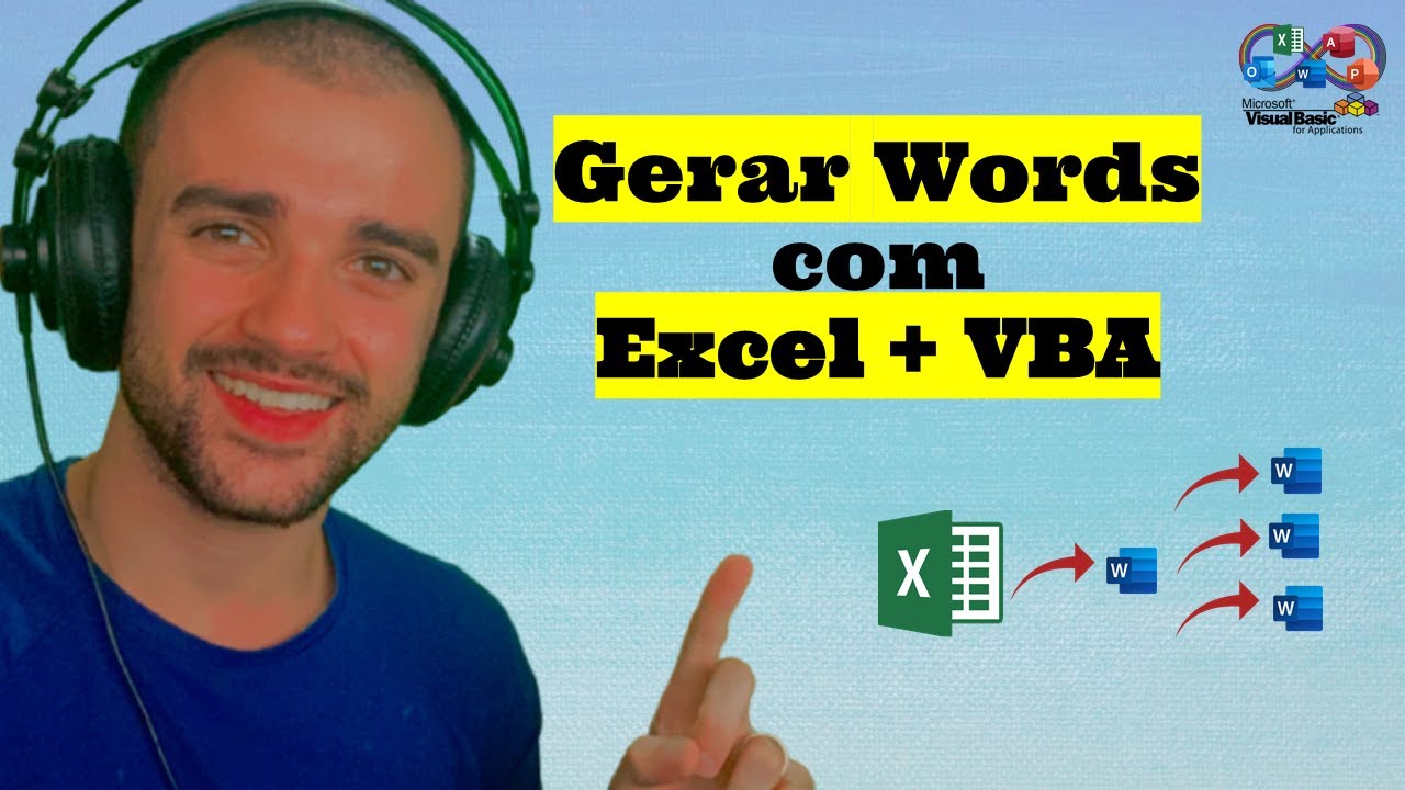 Gerar Word com Excel VBA ,Indicadores , mala direta no vba