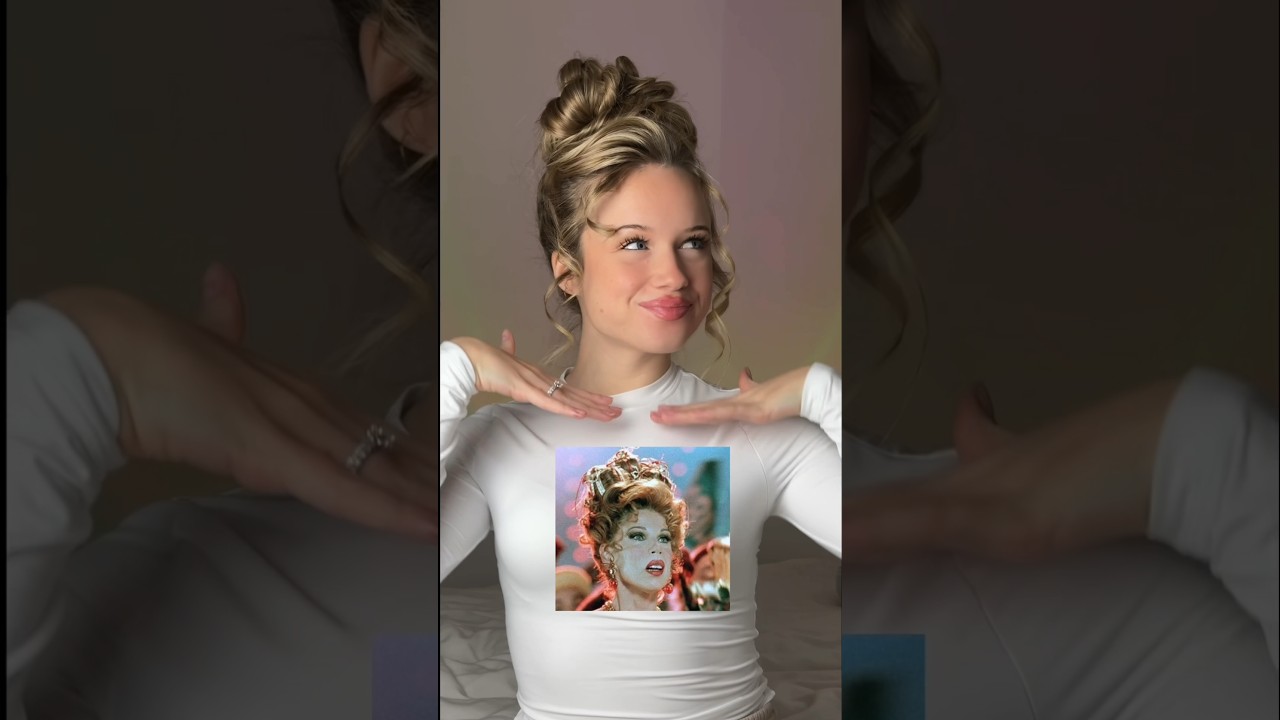 Martha May Whovier inspired hair! #hairstyle #thegrinch #marthamaywhovier #christmasmovie #christmas