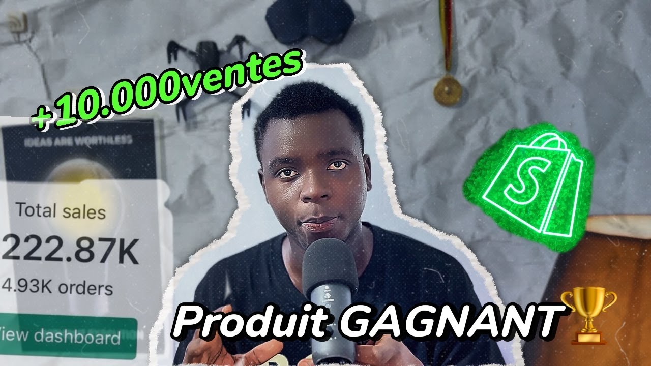 Trouver le produit GAGNANT 🥇 pour RÉUSSIR en ecommerce en Afrique(Bonus x3produits gagnant)