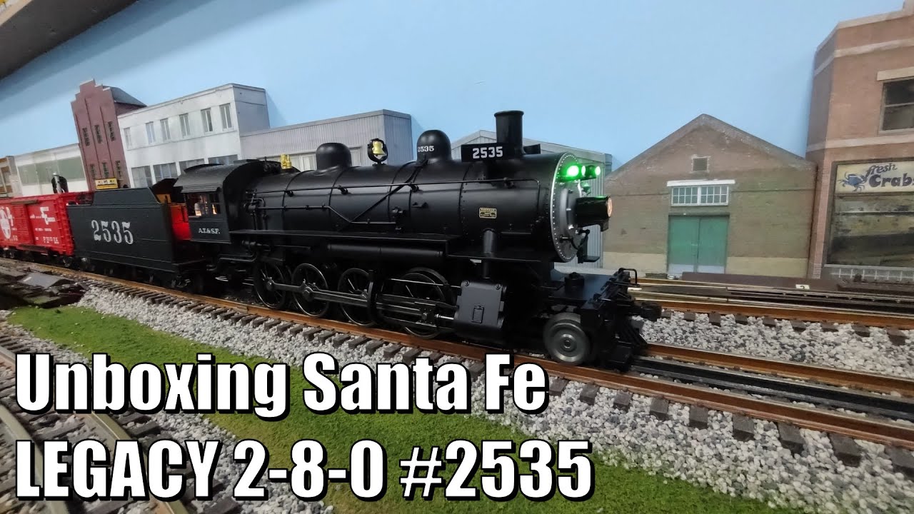 Unboxing Santa Fe LEGACY 2-8-0 