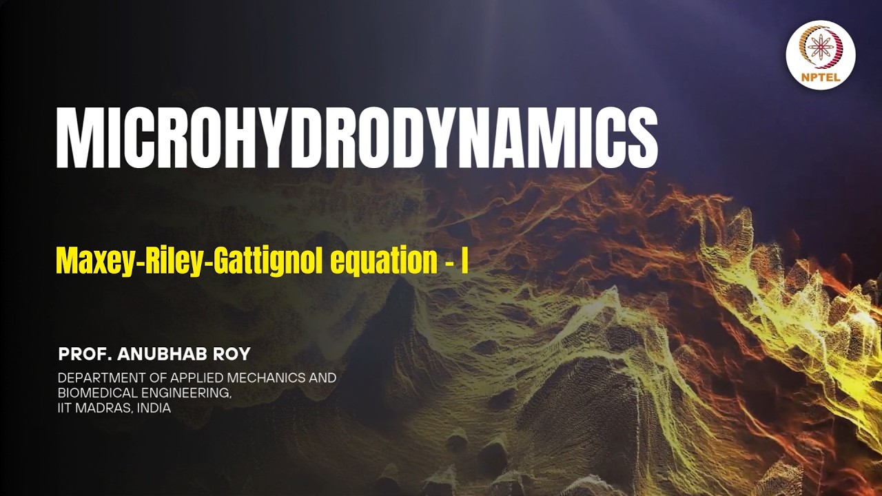 Maxey-Riley-Gattignol equation - I