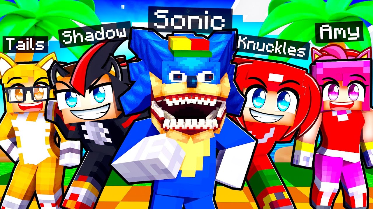 10 друзей на одном SHIN SONIC BLOCK!