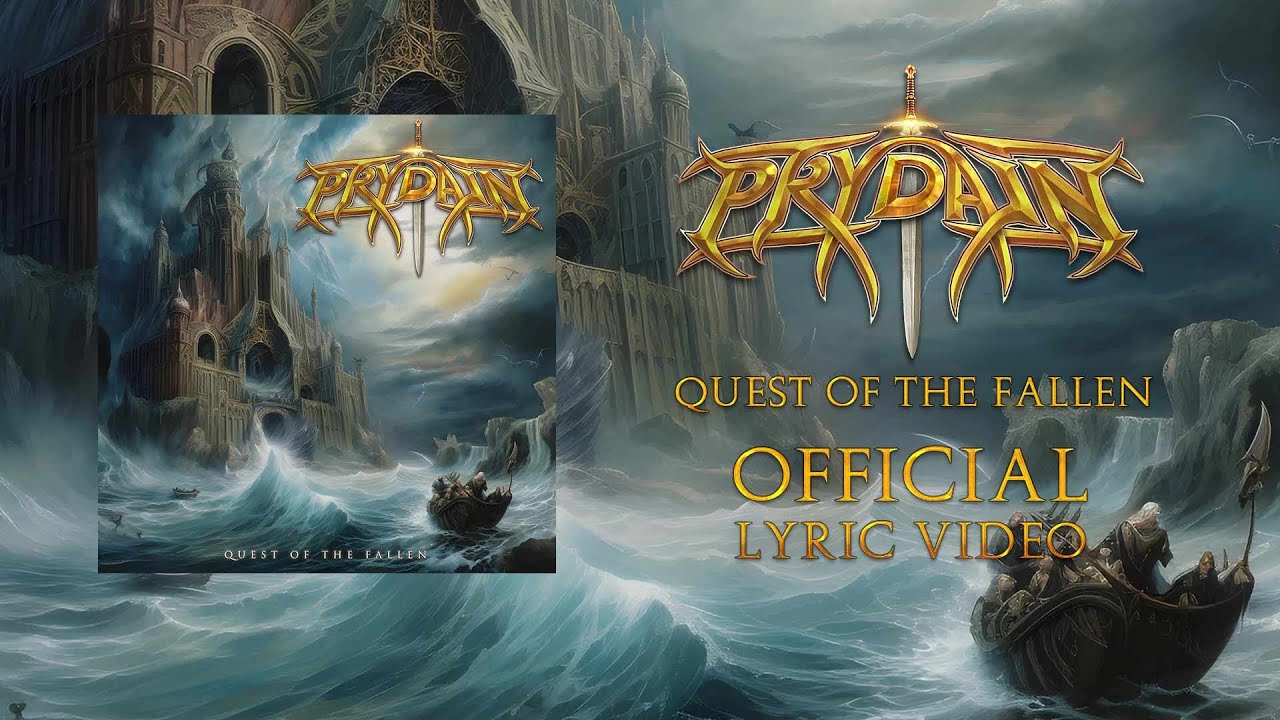 PRYDAIN - Quest Of The Fallen (Official Lyric Video) Epic Power Metal