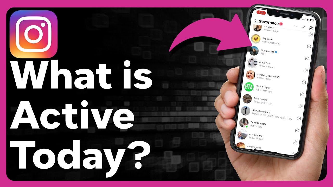 Что означает &laquo;Активен сегодня&raquo; в Instagram?