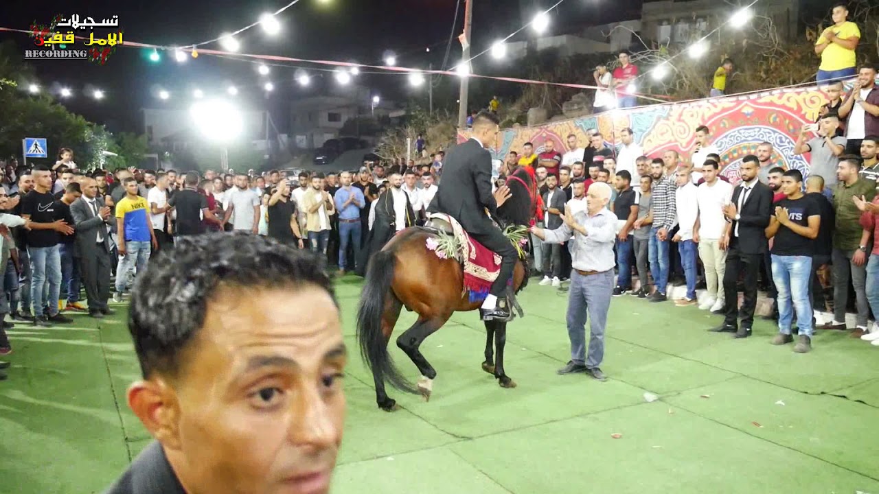مصطفى خطيب  دبكه عربيه صح اصيله  مهرجان العريس اياد طعمه 2019