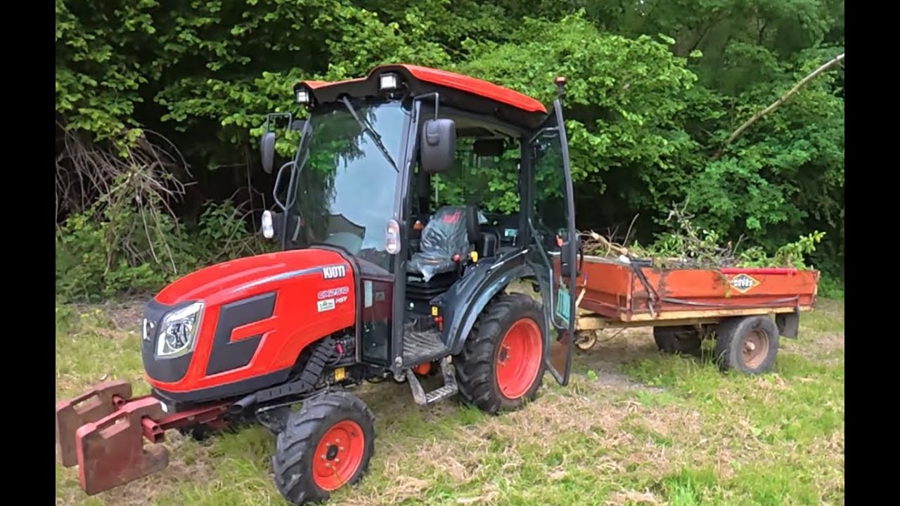 Nettoyage des bords de pâtures / #stihl  #kioti