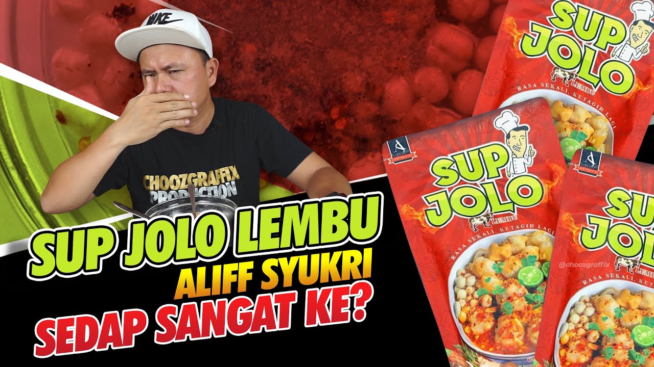 Sup Jolo Aliff Syukri Mendukacitakan, Indah Khabar Dari Rasa