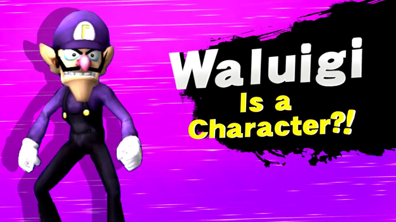 Canned Waluigi SSBB Trailer