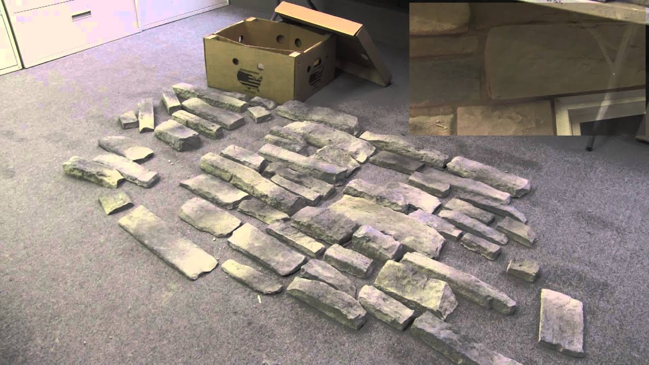 Step 3   Stone veneer layout and organization: Stone Veneer Installation