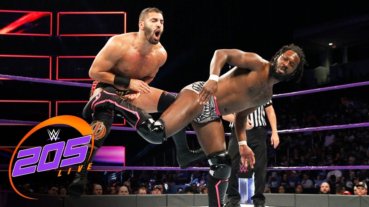 Rich Swann vs. Ariya Daivari: WWE 205 Live, Aug. 29. 2017