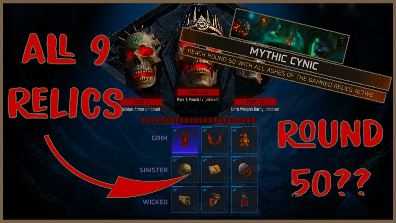 I Tried Reaching Round 50 Using ALL 9 Original Relics... (Ashes Of The Damned)