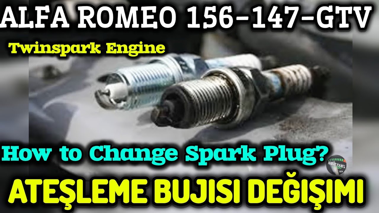 ALFA ROMEO TWINSPARK 156/147/GTV ЗАМЕНА СВЕЧИ ЗАЖИГАНИЯ