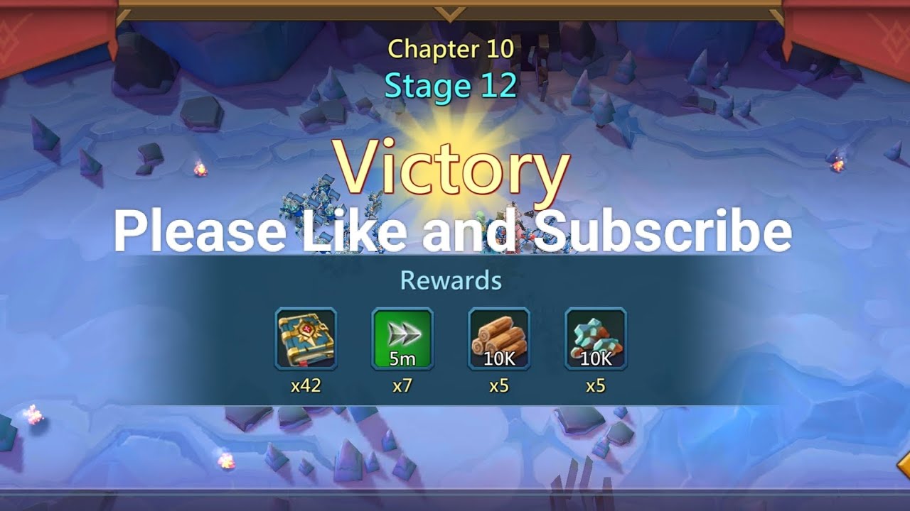 Chapter 10 stage 12 Vergeway Easiest quick clear #lordsmobile