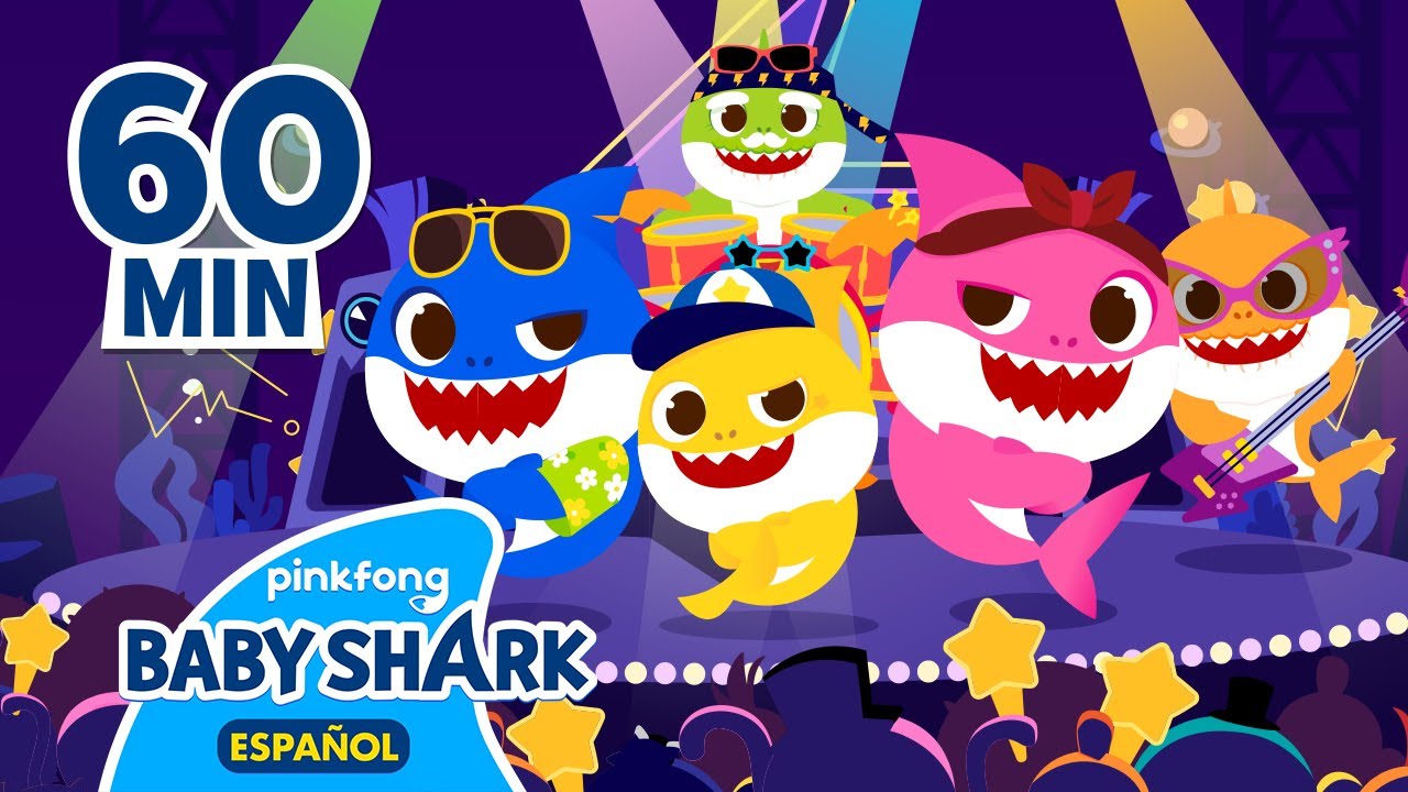 Canciones que NOS HACEN FELICES🎶😆| Tiburón Bebé | + Recopilación | Baby Shark en español