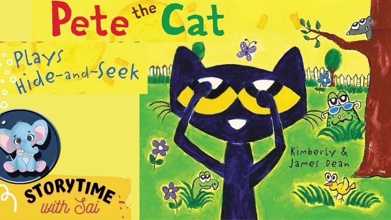 📚Pete the Cat Plays Hide and Seek by Kimberly and James Dean | Kids Book Read Aloud | Bedtime Story 
