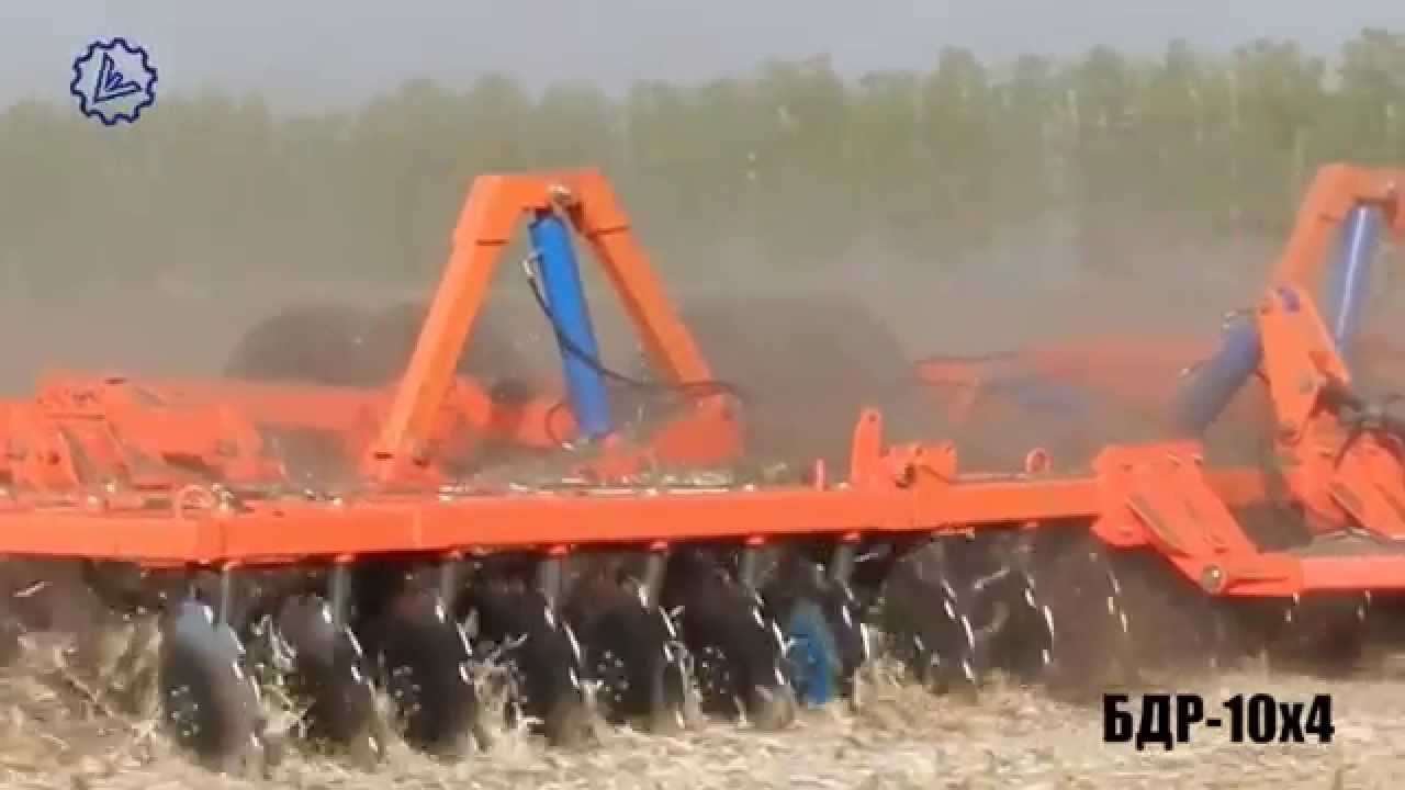 Борона дисковая режущая БДР-10х4 