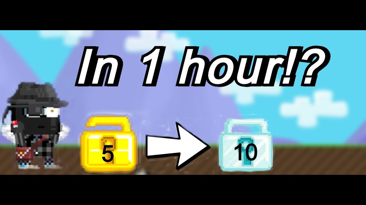1dl a day!? || Growtopia profit method #1