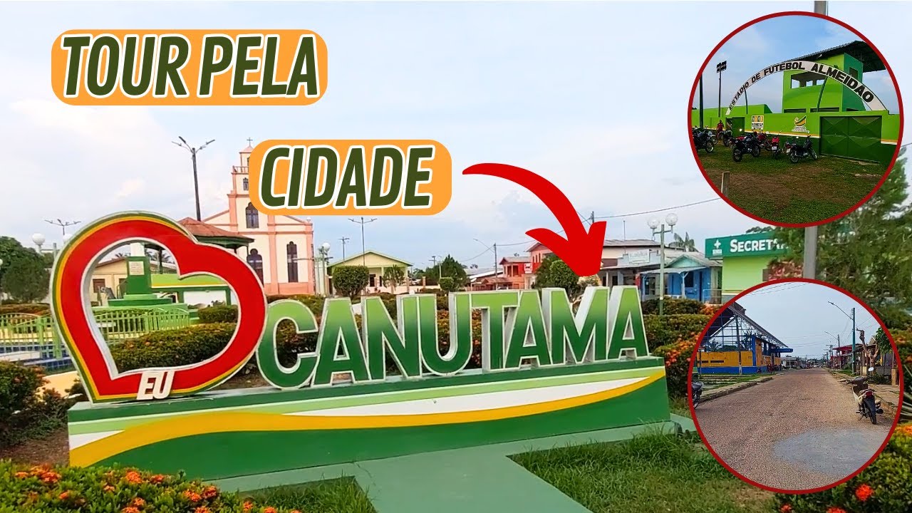 SECA HISTÓRICA EM CANUTAMA NO AMAZONAS 2024 - (Part.final) TOUR PELA CIDADE
