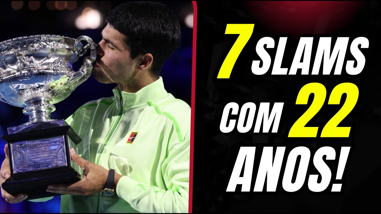 É CAMPEÃO: Alcaraz VENCE Djokovic e agora tem todos os Slams