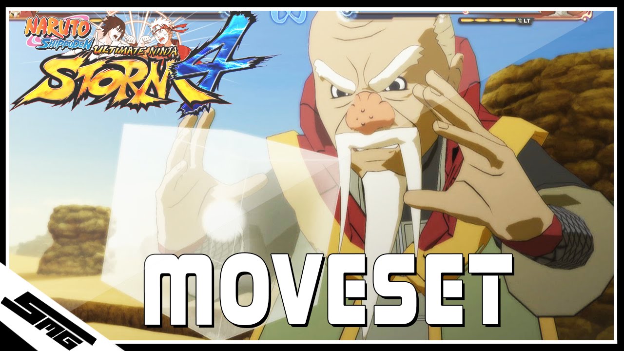 Naruto Ultimate Ninja Storm 4 - Onoki (Tsuchikage) COMPLETE Moveset