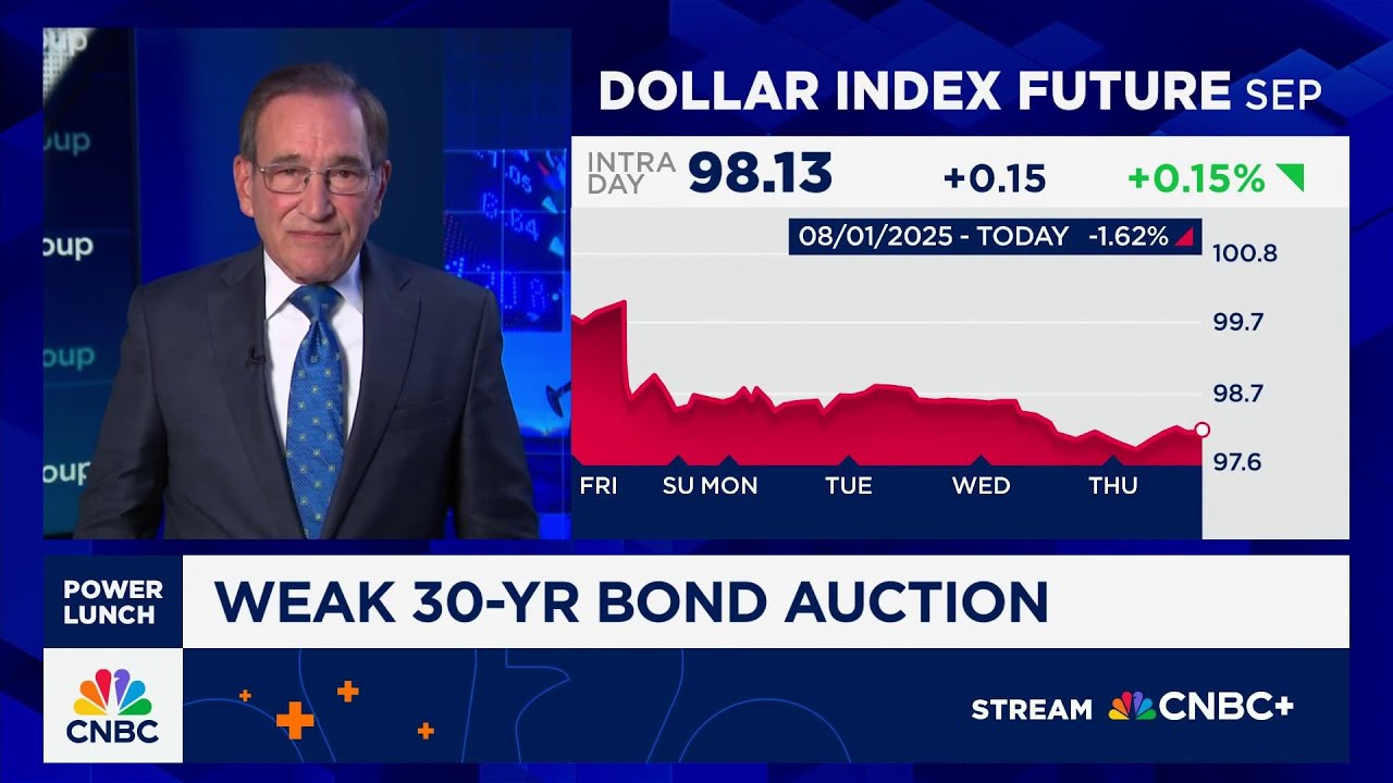 Short-end bond yields move higher after weak 30-year bond auction