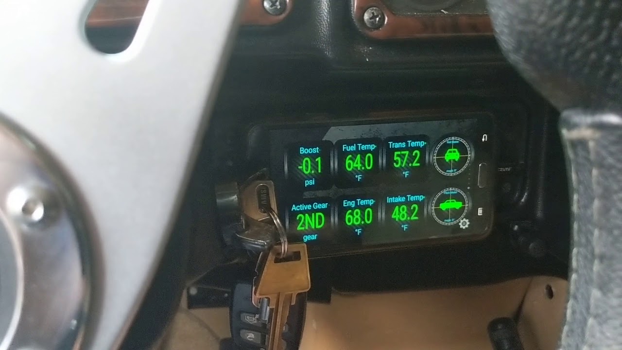 Torque Pro App - OBDLink MX install in Hummer H1 - Samsung Note 3