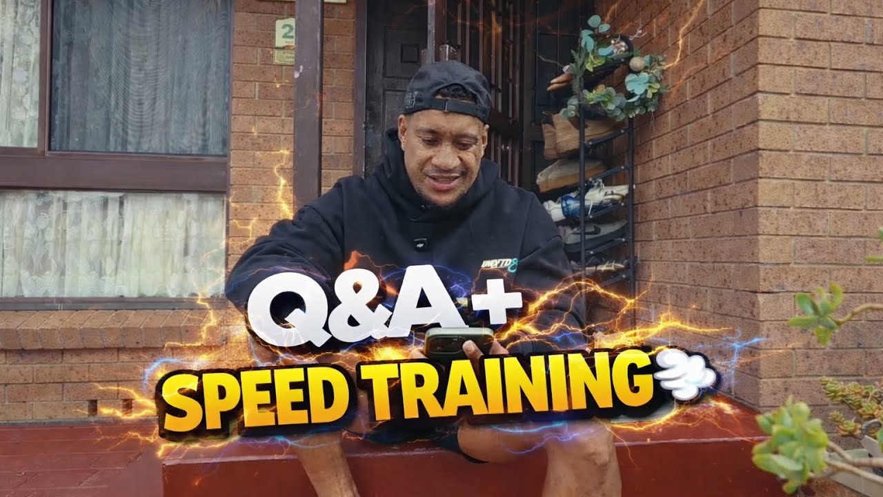 Daily vlog QnA + speed training 💨