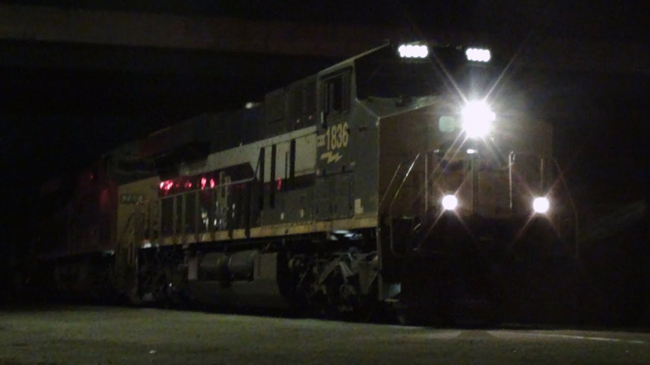 CSX 1836 RF&P Leads M693 in Augusta, GA