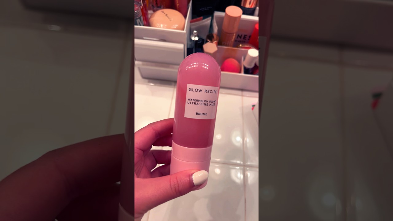 Glow recipe watermelon glow mist 🤍🎀