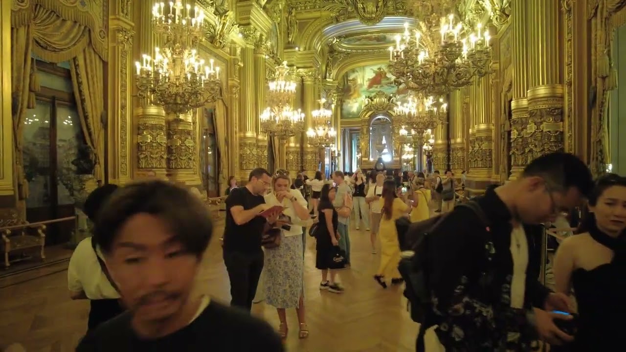 The Palais Garnier, also known as Opéra Garnier.  WOW! BY FAR A MUST TO SEE! - Paris France - ECTV