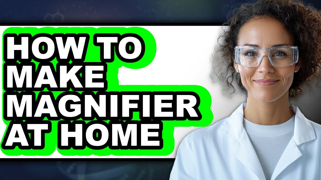 How to Make Magnifier at Home (easy Method)