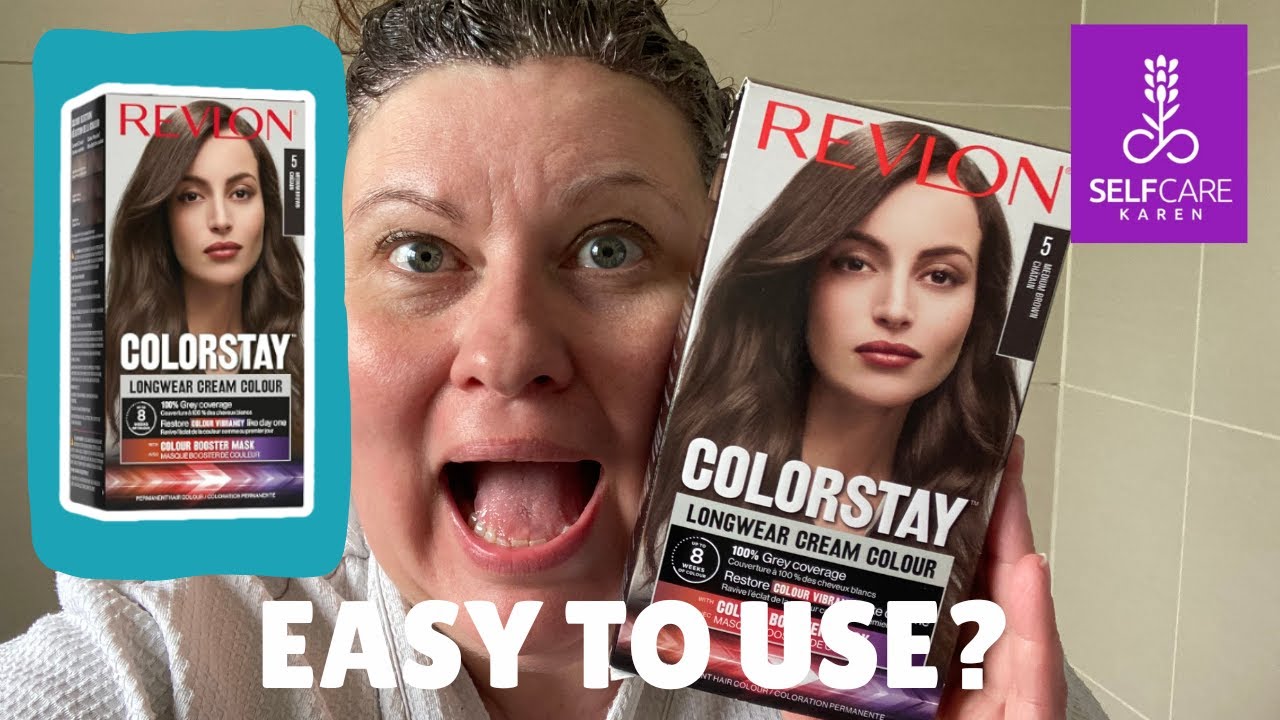 📦 Revlon Colorstay Hair Dye Review 💜 Longwear Cream Colour at Home Application & Results!