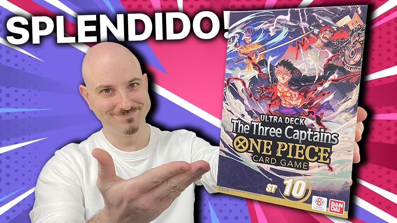 ONE PIECE TCG THE THREE CAPTAIN ST10  ULTIMATE DECK - Una parola: ECCELLENTE