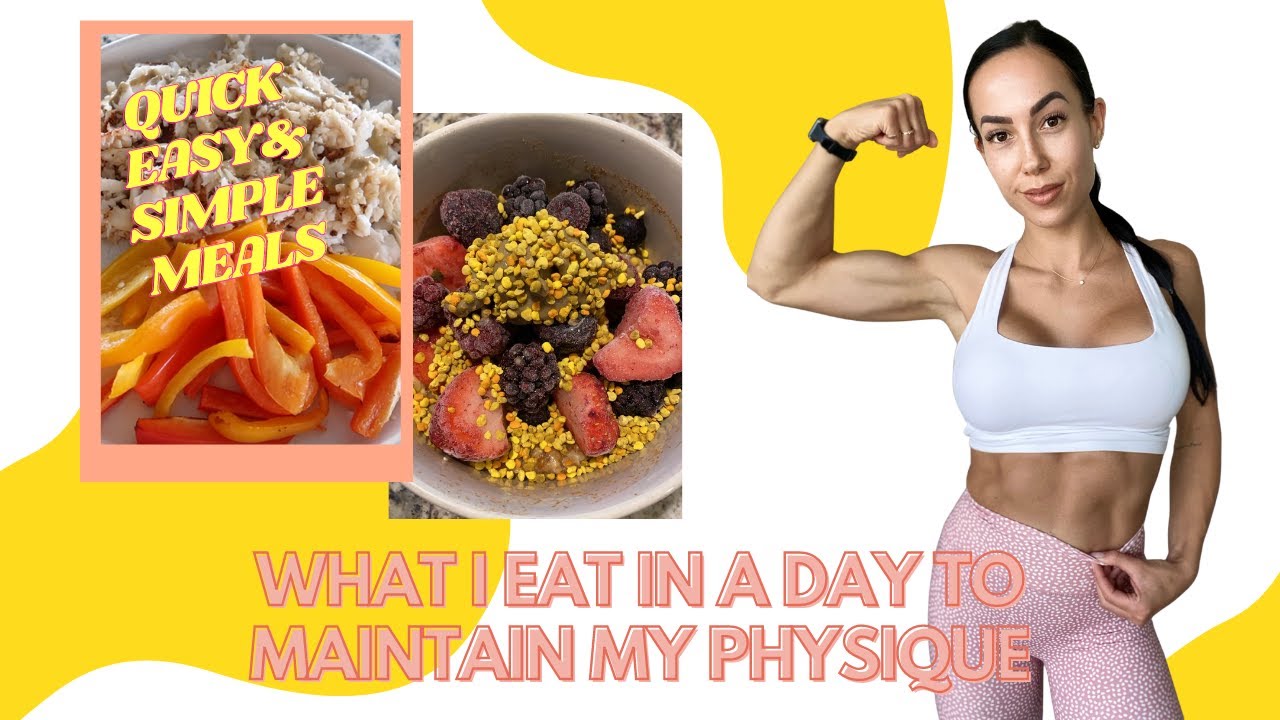 What I Eat In A Day to Maintain My Physique! (Pescatarian Full Day Of Eating)