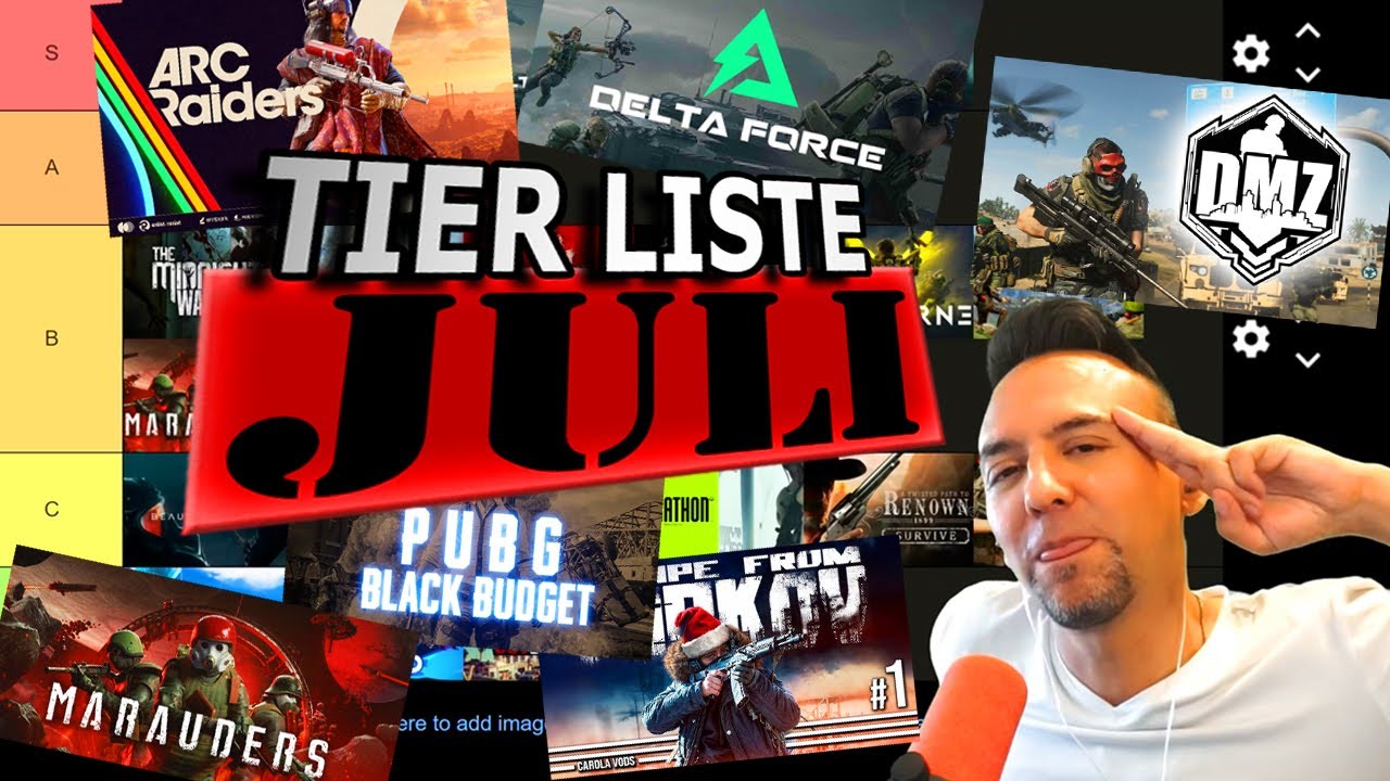 Die besten Extraction Loot Shooter: Tier Liste Juli 2025