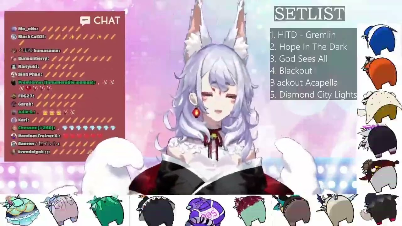 Diamond City Lights / Nina Karaoke / [Nina Kosaka | NIJISANJI EN]