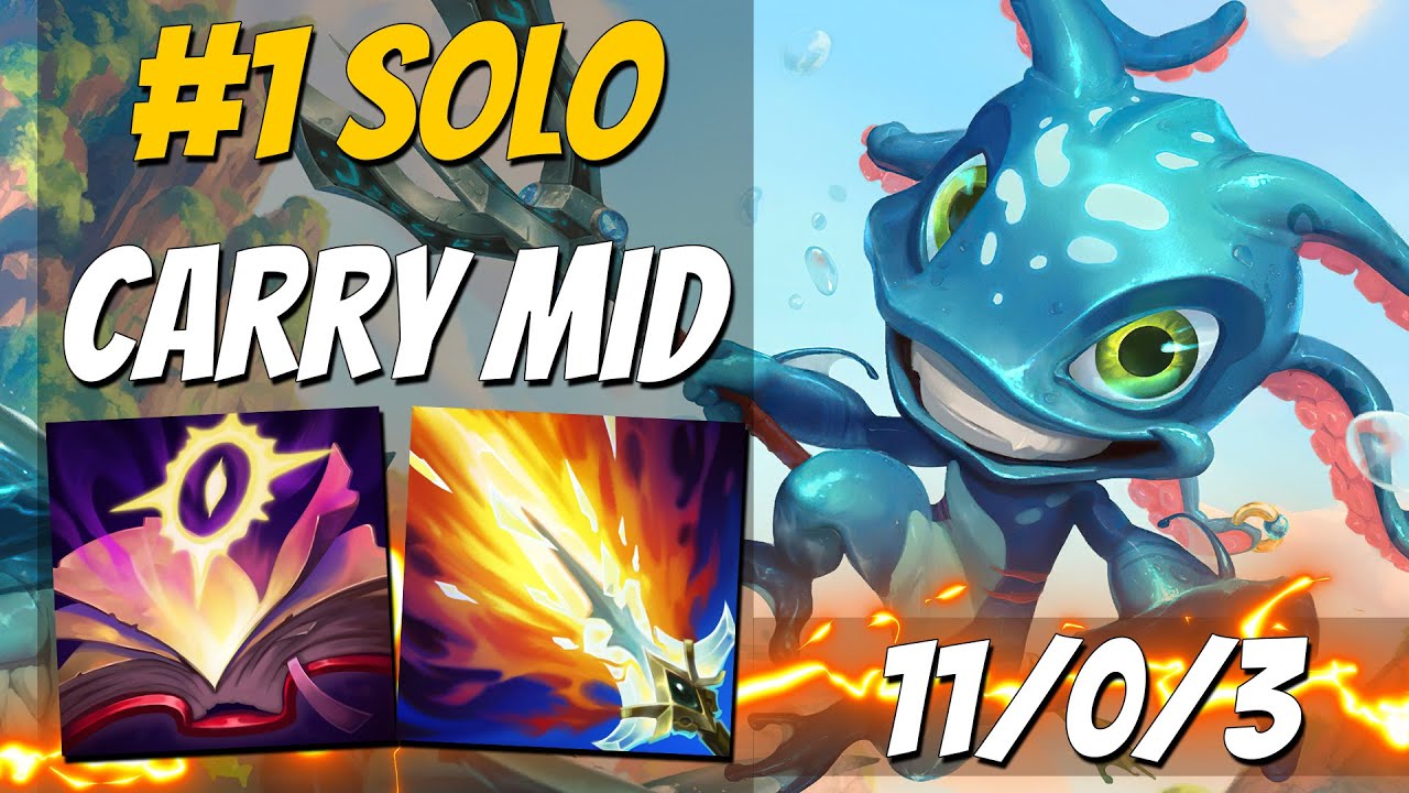 #1 Solo Carry Mid Laner? Mejia’s Fizz Goes 11/0/3