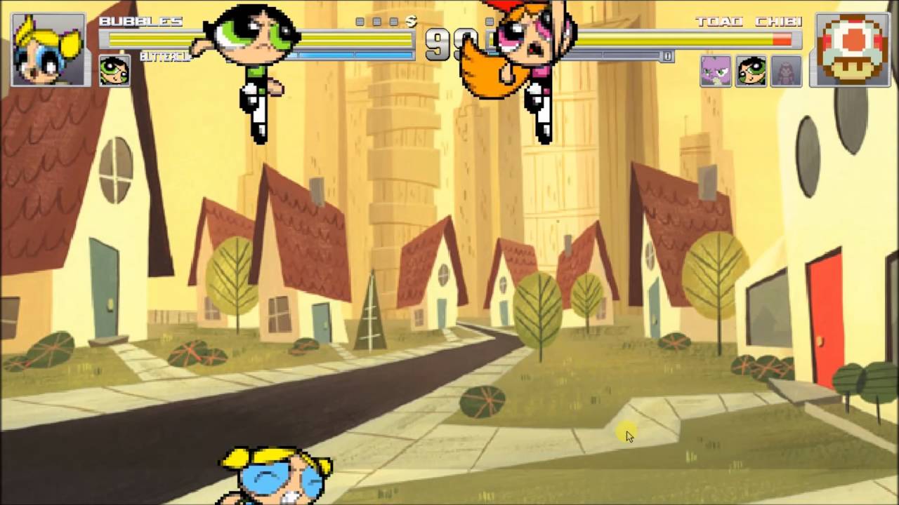 M.U.G.E.N Arcade - The Powerpuff Girls in Arcade