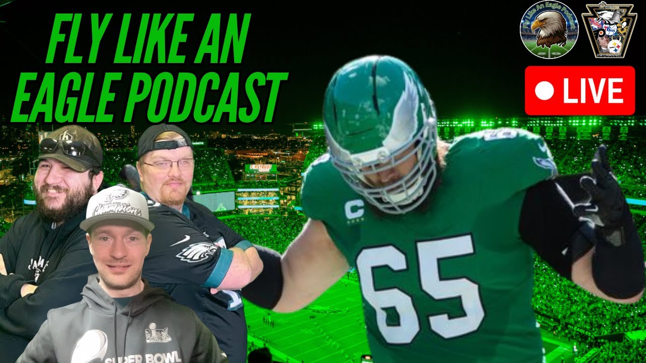 Lane Johnson RETURNS for Year 14! 🦅 Eagles Legend Not Done Yet | Fly Like an Eagle Podcast