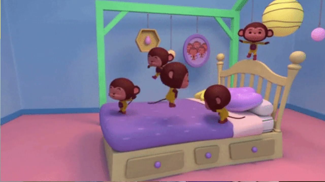 Five Little Monkeys Jumping on the Bed by Eileen Christelow
