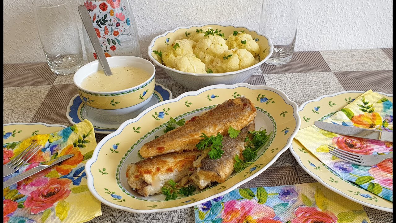 Вкусный соус !Цветная капуста с рисом!Жареная рыба!