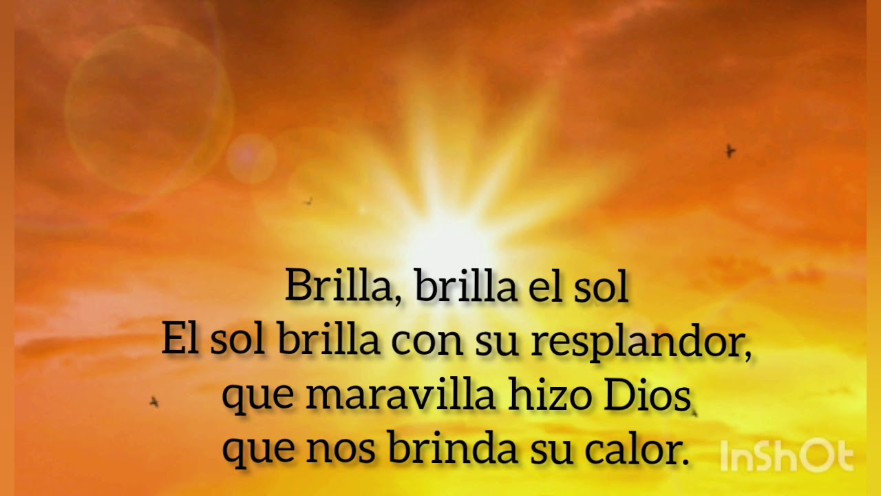 Poemas cortos: El sol, La luna, Las estrellas. 🥰🧡💛💚💙