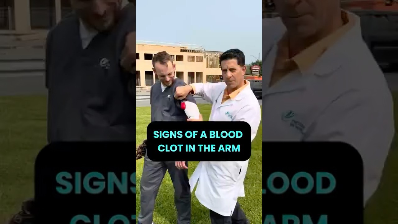 SIGNS OF BLOOD CLOTS IN THE ARM
