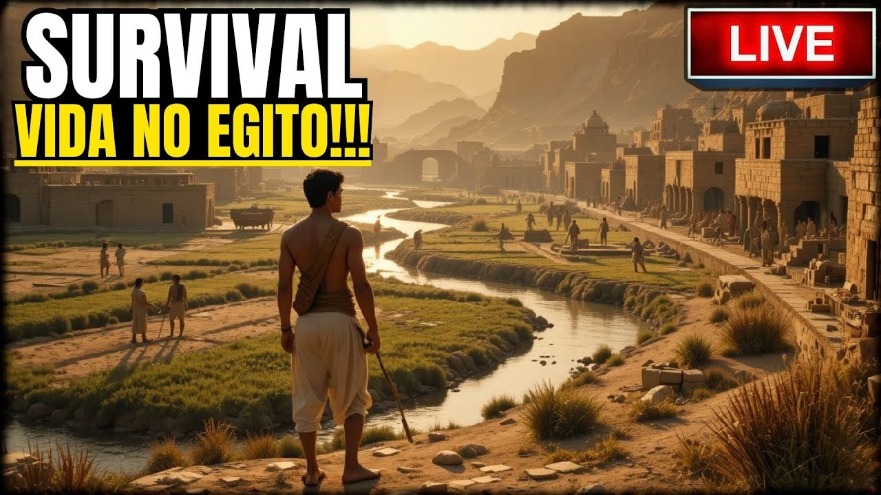 SURVIVAL NO ANTIGO EGITO! | O INÍCIO DE UMA NOVA VIDA NO DESERTO!