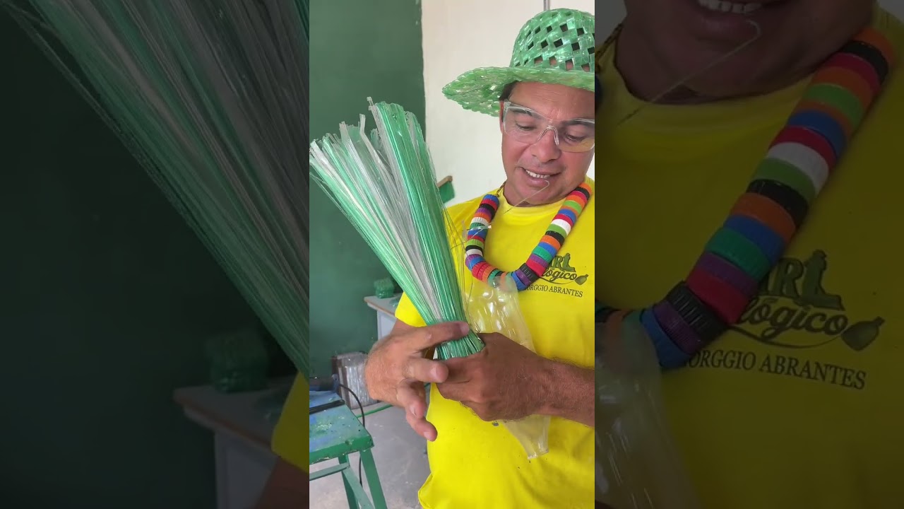 Veja como se faz , reciclagem inteligente 