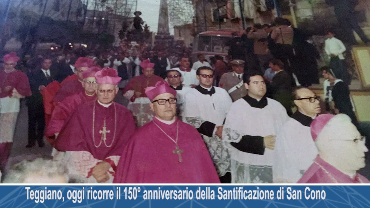 Teggiano, oggi ricorre il 150° anniversario della Santificazione di San Cono
