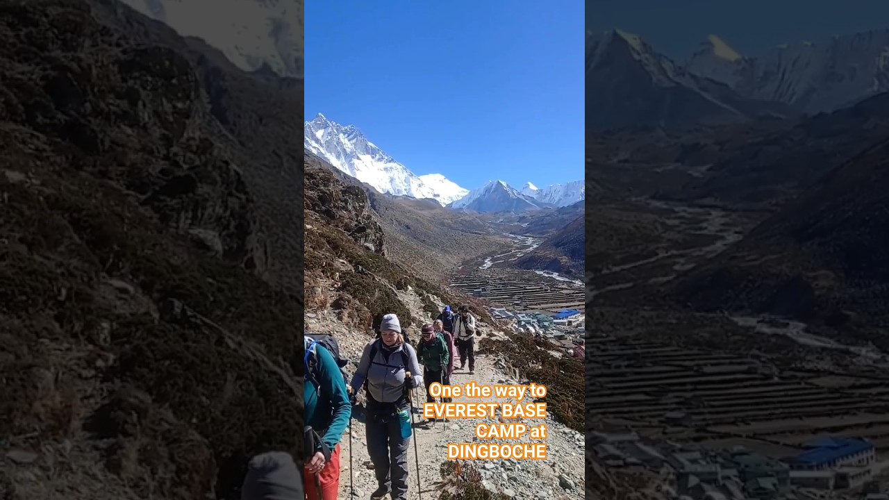 at Dingoche acclimatize day#mountainguide #trekkinginnepal #dingboche#everestbasecamp