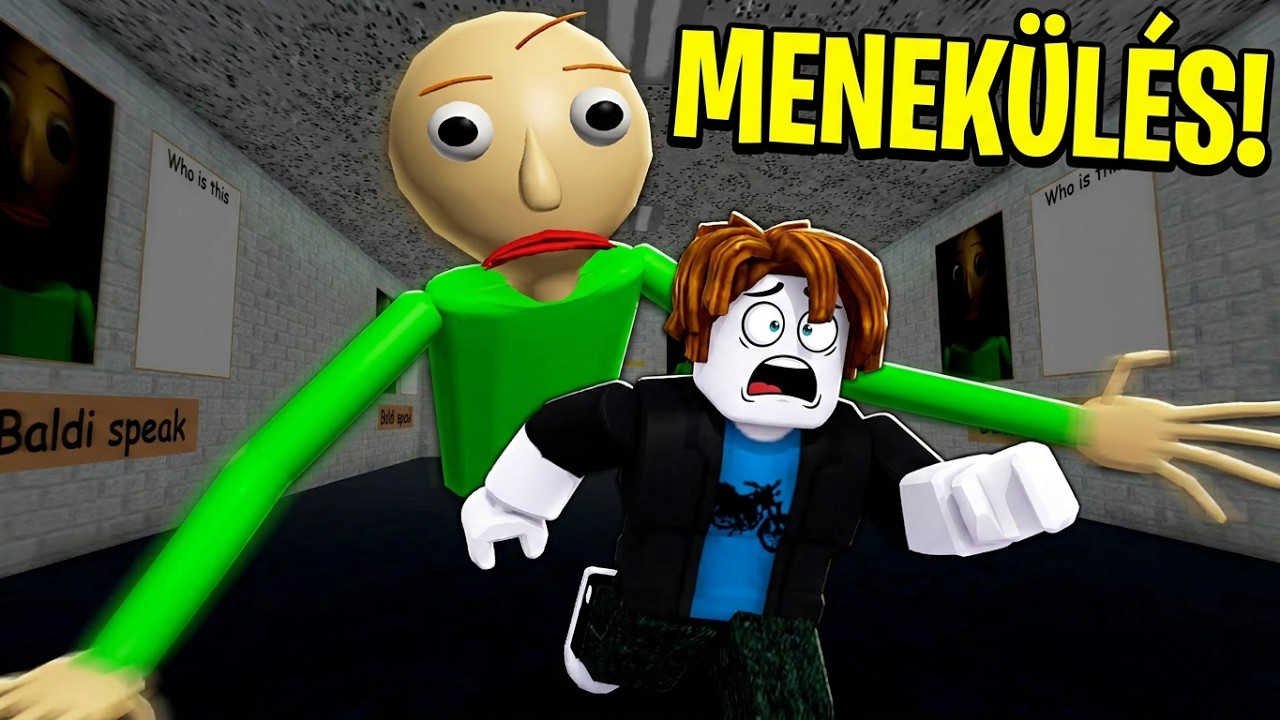 Baldi's Nextbots Roblox Gameplay Part 1 #roblox #baldisbasics #nextbots