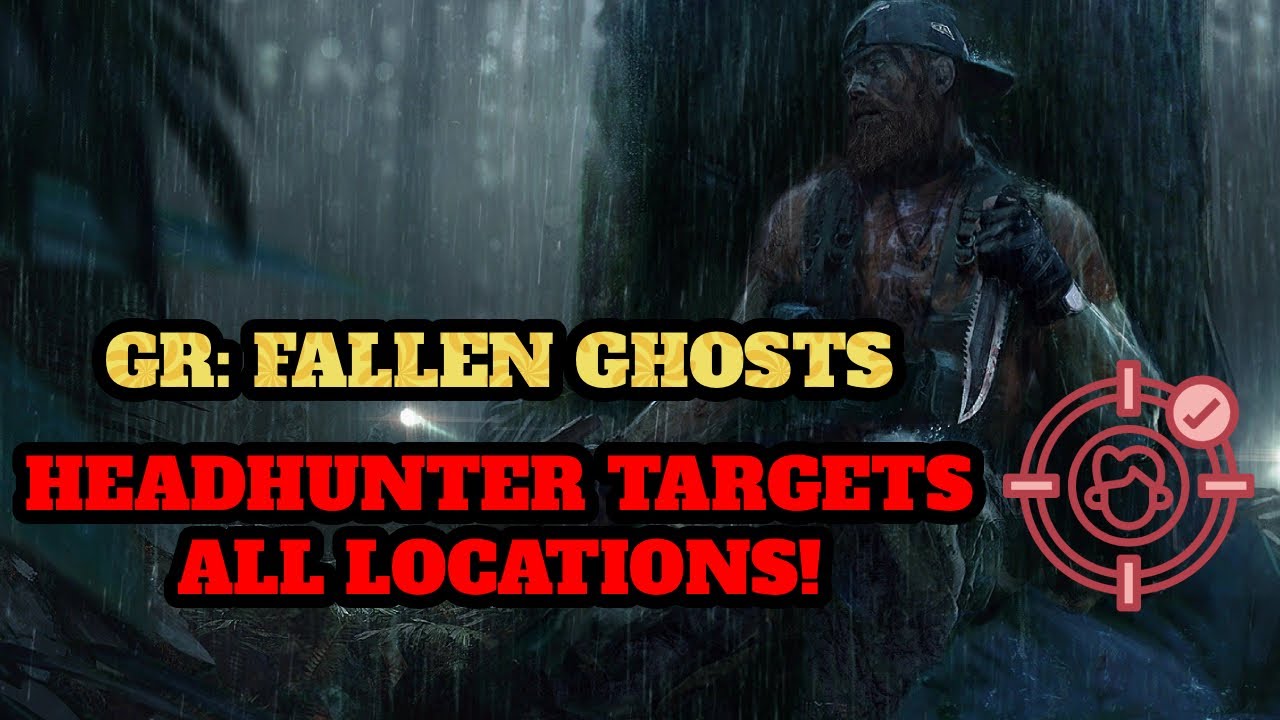 GR: Fallen Ghosts | ALL Headhunter Target Locations!