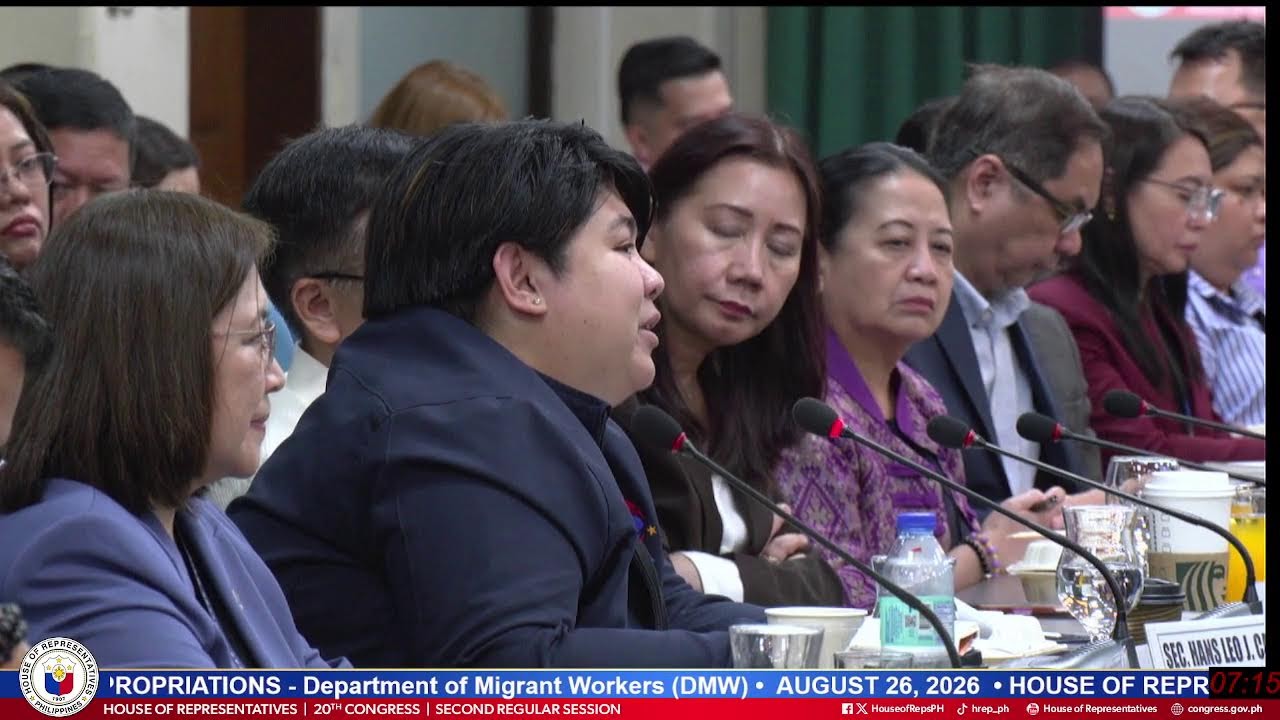 COMMITTEE ON APPROPRIATIONS - BUDGET BRIEFING/HEARINGS OF THE FY 2027 PROPOSED BUDGET (DMW)